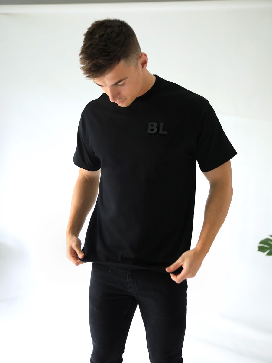 BLK Blackout Oversized T-Shirt - Black