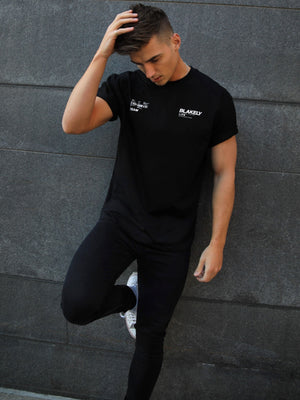 Heaton Oversized Tee - Black