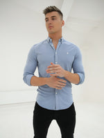 Byron Brushed Soft Shirt - Sky Blue