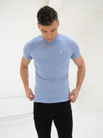 Rowan Brushed Soft T-Shirt - Sky Blue