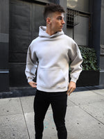 Idris Oversized Hoodie - Stone