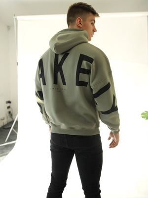Idris Oversized Hoodie - Green