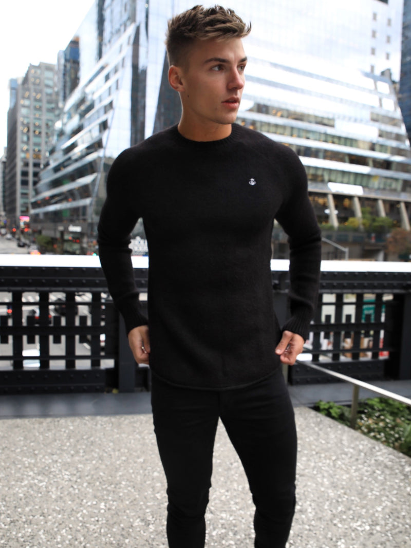 Yardley Knit Jumper - Black