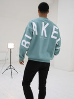 Idris Oversized Jumper - Teal