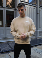 Academy Oversized Jumper - Tan