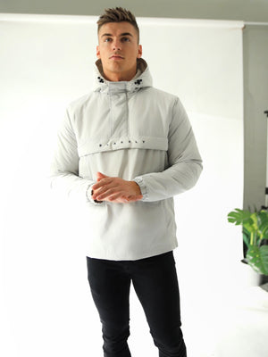 Lagan Pull Over Jacket - Stone