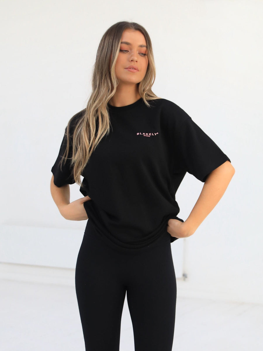 Buy Blakely Women's Members Black & Pink Sweatpants – Blakely Clothing