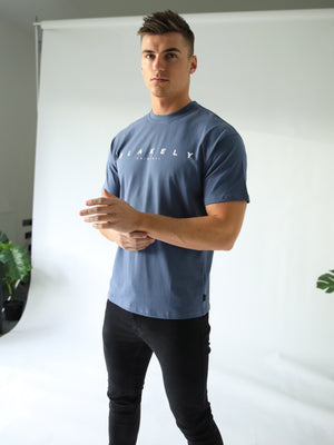 Aston Oversized T-Shirt - Blue