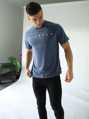 Aston Oversized T-Shirt - Blue
