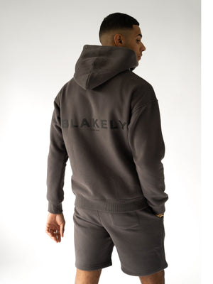 Blakely London Oversized Hoodie - Charcoal