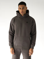 Blakely London Oversized Hoodie - Charcoal