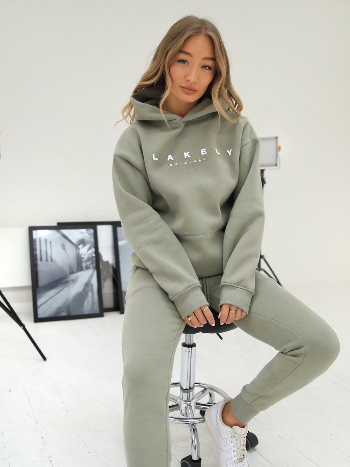 Composure Womens Oversized Hoodie - Olive