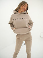 Composure Womens Oversized Hoodie - Tan