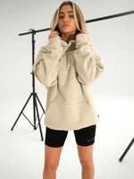 Motion Oversized Hoodie - Chalk