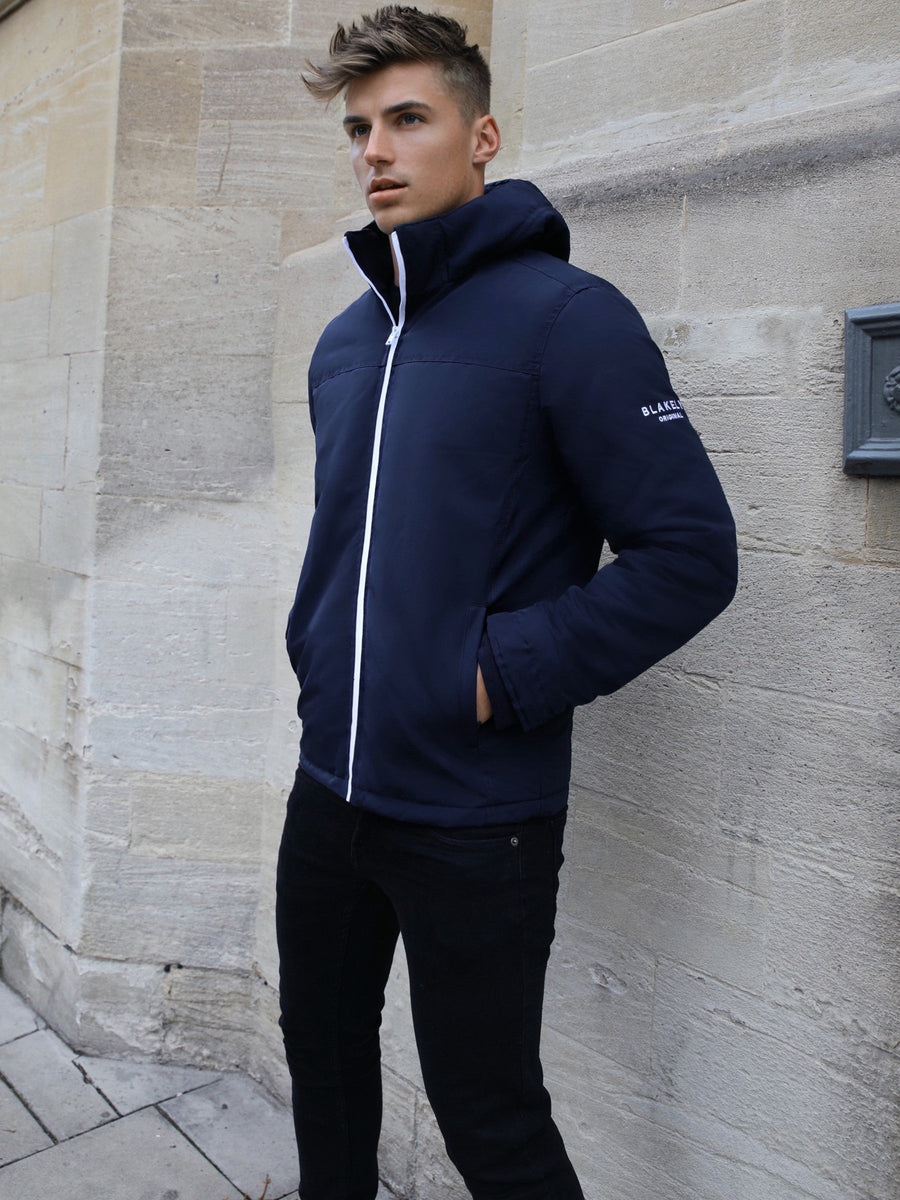 Ithaca Coat - Navy – Blakely Clothing US