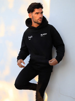 Heydon Oversized Hoodie - Black