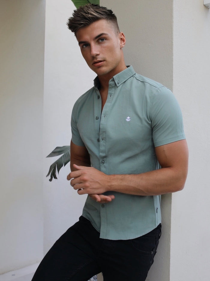 Pretoria Short Sleeve Shirt - Green