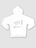Global Oversized Hoodie - White