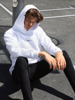Global Oversized Hoodie - White