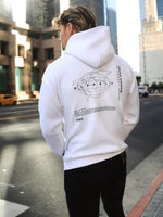 Global Oversized Hoodie - White