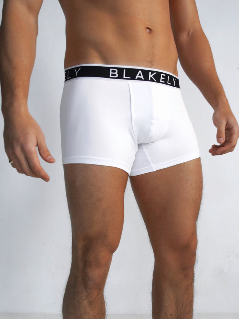 B2 | Boxers - White 3 Pack