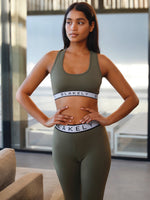 Gigi Bralette - Khaki Green