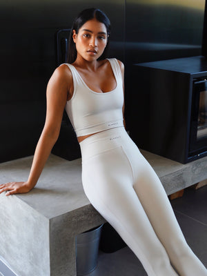 Alina Sports Bra - Stone