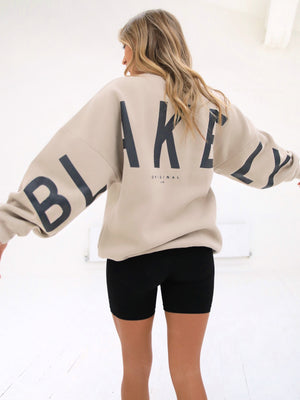 Isabel Oversized Jumper - Oat