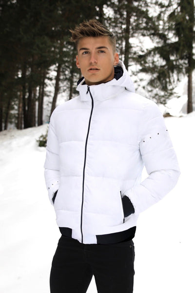 Buy Alaska Mens White & Black Reversible Coat – Blakely Clothing US