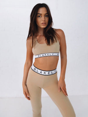 Gigi Bralette - Tan
