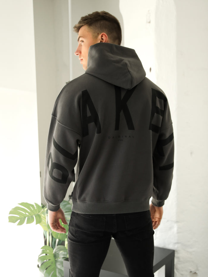 Idris Oversized Hoodie - Ash