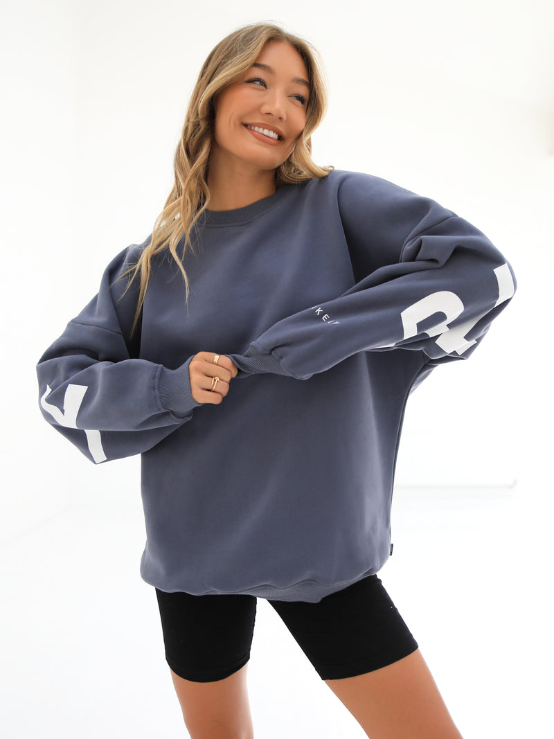 Isabel Oversized Sweater - Blue