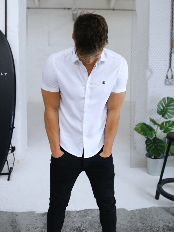 Sydney Short Sleeve Shirt - White