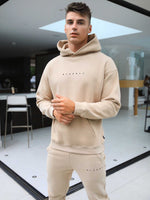 Cambria Oversized Hoodie - Tan