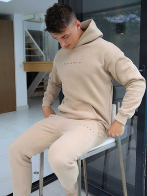 Cambria Oversized Hoodie - Tan