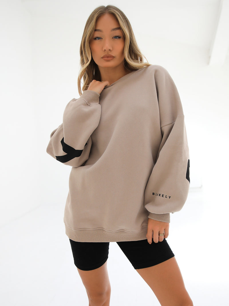 Isabel Oversized Sweater - Tan